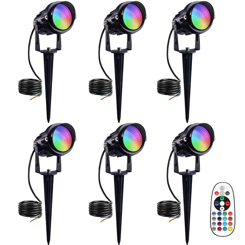 Rgb Landscape Lights, 12v Remote Control Low Voltage Landscape Lighting, Led  16 Color Changing Spot Lights, Outdoor Waterproof Decorations, Garden  Passage Lights With Stakes - Temu Lithuania