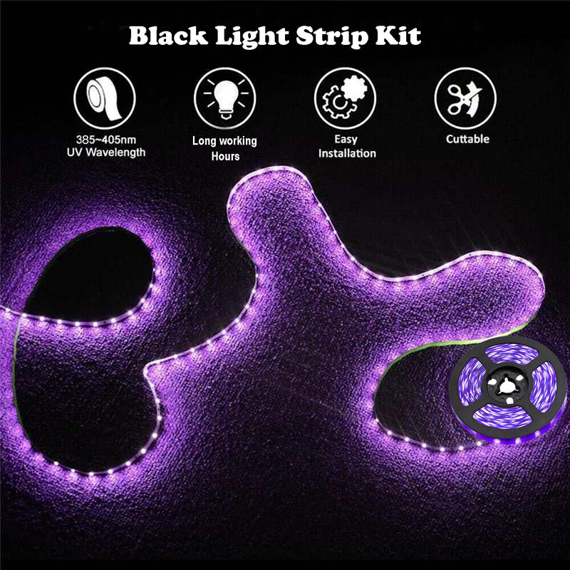 Featherweight 3 LED Light Strip Kit, Black